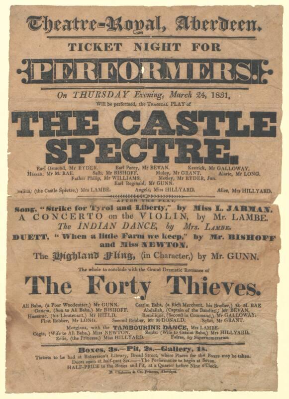 Theatre Royal Poster