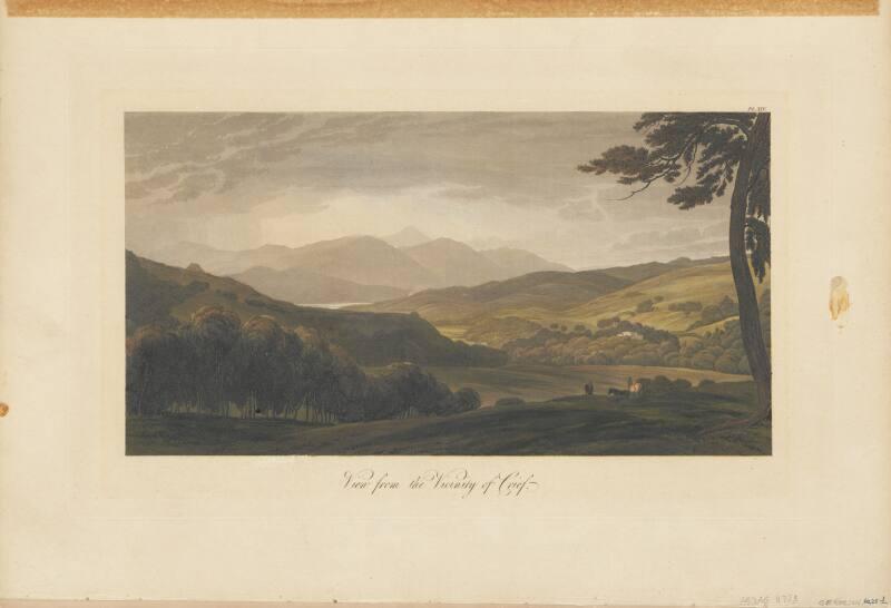 View from the Vicinity of Crieff - The Scenery of the Grampians