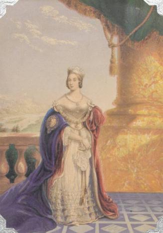 England's Queen, Queen Victoria On Balcony