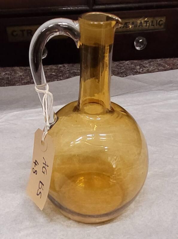 Amber Glass Decanter