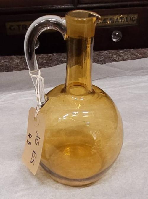 Amber Glass Decanter