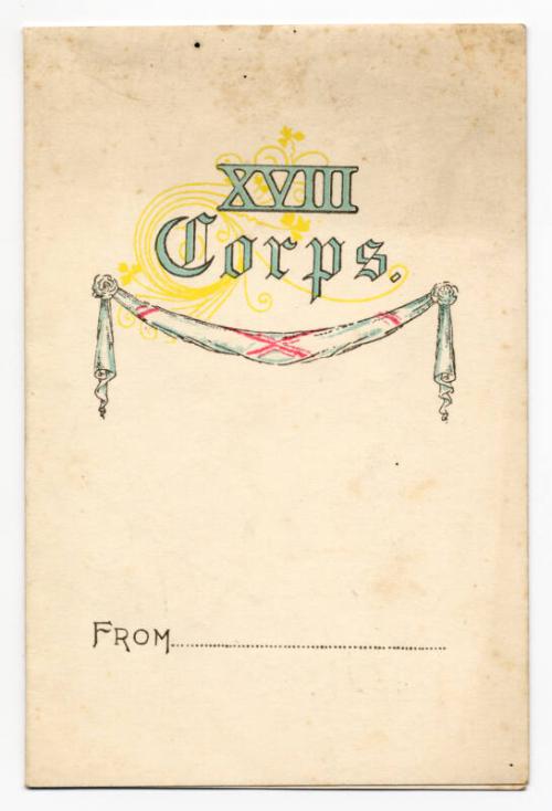 Wartime Card: Battlefields of Flanders