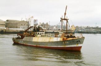 Colour Photograph Showing The Starboard Side Of The Vessel 'pisces' In Aberdeen Harbour