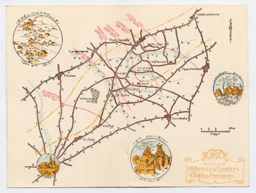 Wartime Card: Battlefields of Flanders