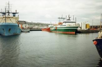 Colour Photograph Showing The Supply Vessel 'western Patriot' In Aberdeen Harbour