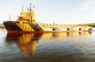 Colour Photograph Showing The Supply Vessel MARTIN VIKING In Aberdeen Harbour