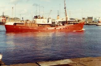 Colour Photograph Showing The Standby Vessel GRAMPIAN LOCH in Aberdeen Harbour