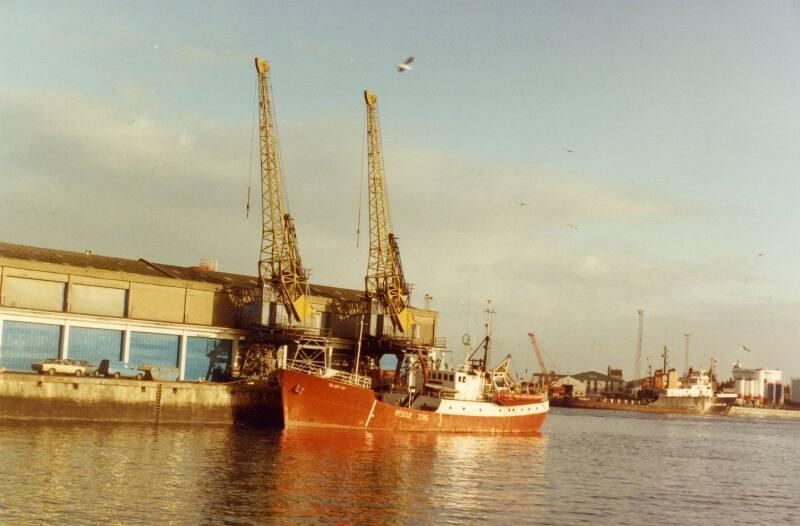 Colour Photograph Showing The Standby Vessel SILVER PIT In Aberdeen Harbour