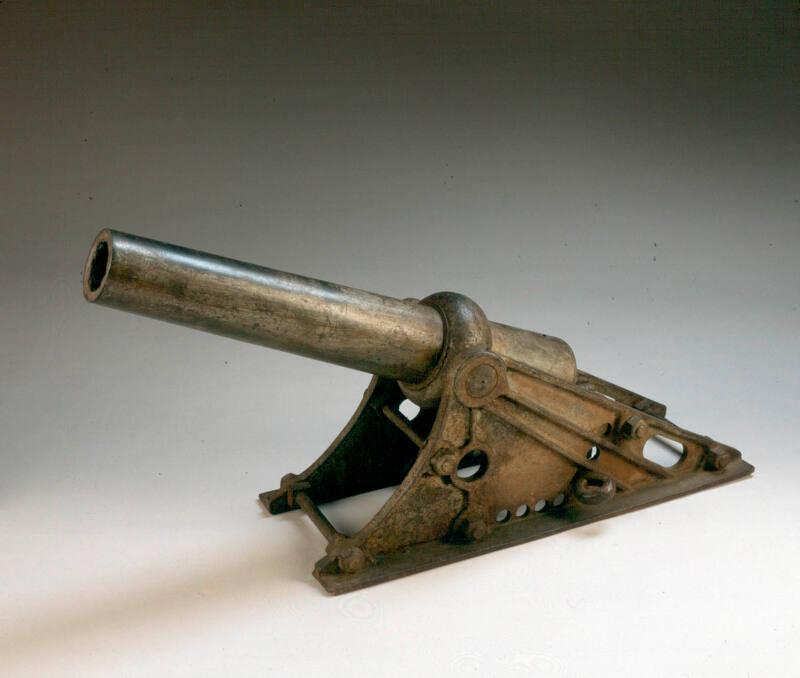 2 1/2 Inch Bore Cannon As Used By Merchant Vessel Trading To China In The 19th Century