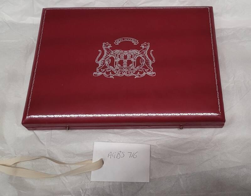 Red Bon Accord Presentation Box