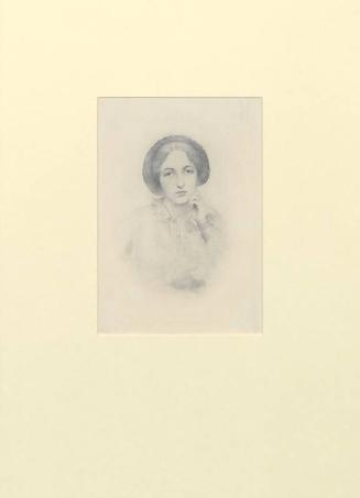 Portrait of Lady Millais at the age of Nineteen