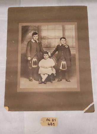 Photograph of 3 Unknown Children