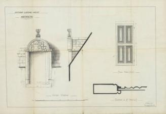 Drawings For The Dormer Window Of The Victoria Lodging House