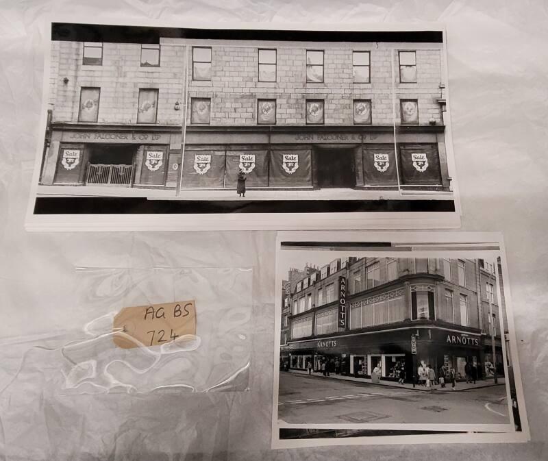 Photographs of Aberdeen Shop Fronts