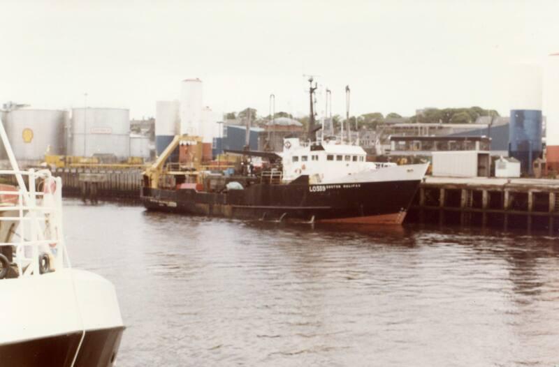 Colour Photograph Showing The Lowestoft Registered Trawler 'Suffolk Enterprise' In Aberdeen