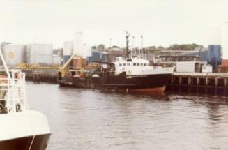 Colour Photograph Showing The Lowestoft Registered Trawler 'Suffolk Enterprise' In Aberdeen