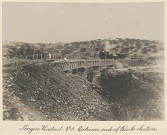 Lengue Viaduct No3. Extreme end of Rack Section