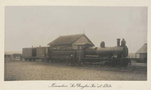 Locomotive "Sir Douglas Fox" at Lobito