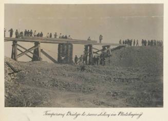 Temporary Bridge to save delay in Platelaying