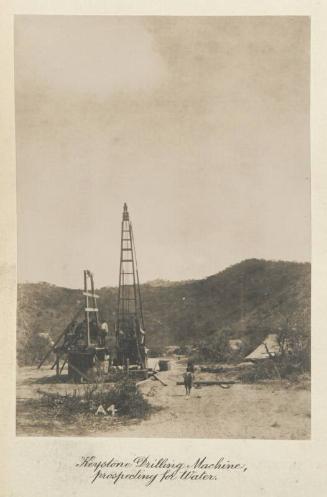 Keystone Drilling Machine, prospecting for Water