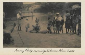 Survey Party crossing Kokema River K. 605