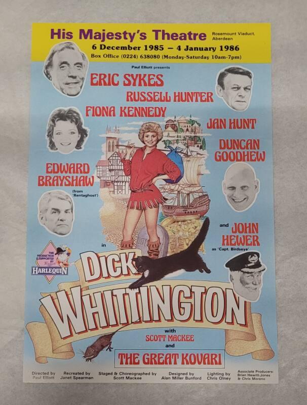 Publicity Pack for 'Dick Whittington' at His Majesty's Theatre