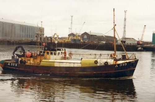 Colour Photograph Showing The Vessel 'jasirene' In Aberdeen Harbour, Starboard Side View