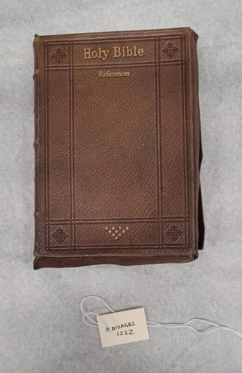 Bible Belonging to Captain James Duthie