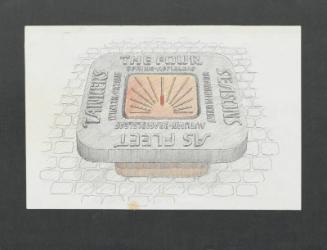 The Four Seasons as Fleet Tankers - Design for a Sun Dial - Cast Concrete