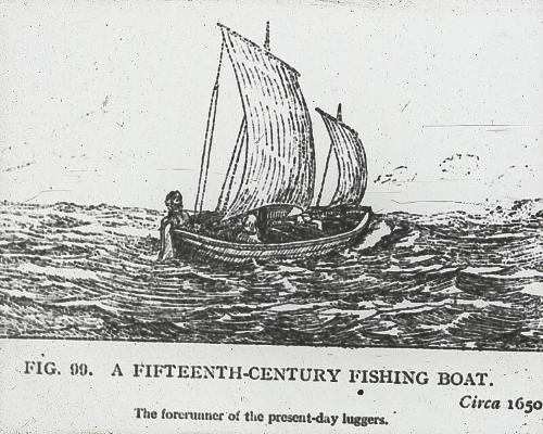 Fig. 99 A Fifteenth-Century Fishing Boat