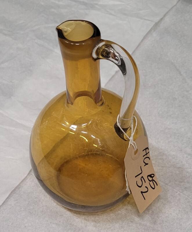 Amber Glass Decanter