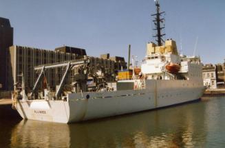 Colour Photograph Showing The Survey Vessel ALLIANCE In Aberdeen Harbour