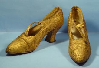 Gold Evening Shoes