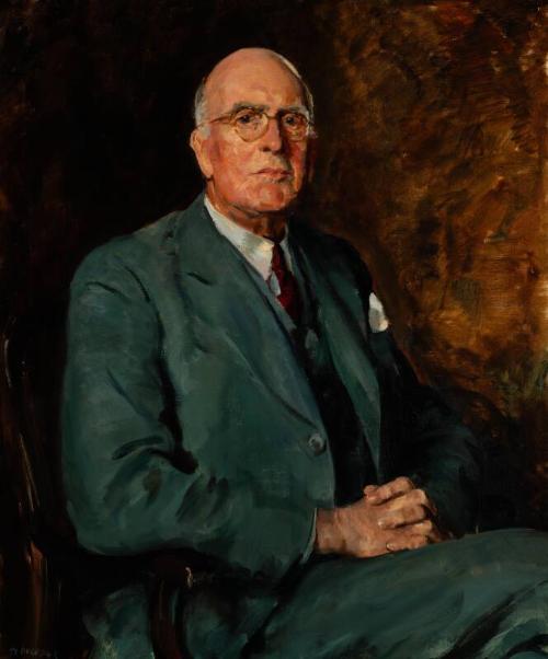 Portrait of Sir John Hannell Irvin KBE