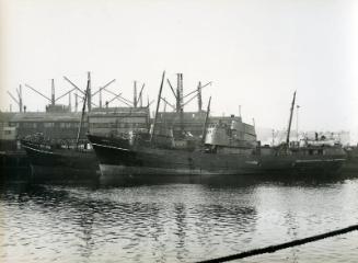 Photograph showing the trawlers Princess Royal and Jacky (Boston Firefly)