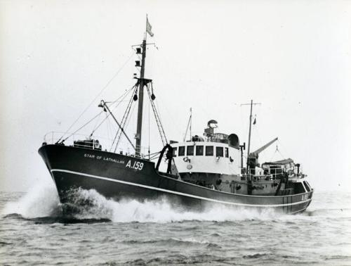 Photograph showing the trawler Star of Lathallan