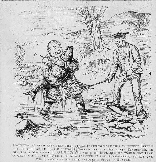 Cartoon of two Salmon Fisherman