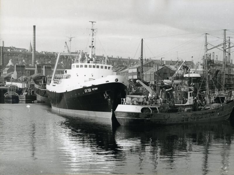 Photograph showing the trawler Victory