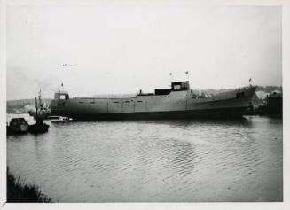 Photograph showing the trawler Victory