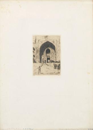 Mosque, British India