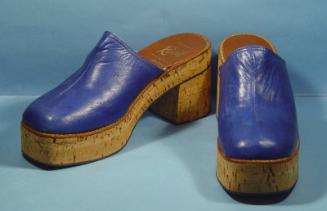 Pair of Blue 'Ravel' Clogs