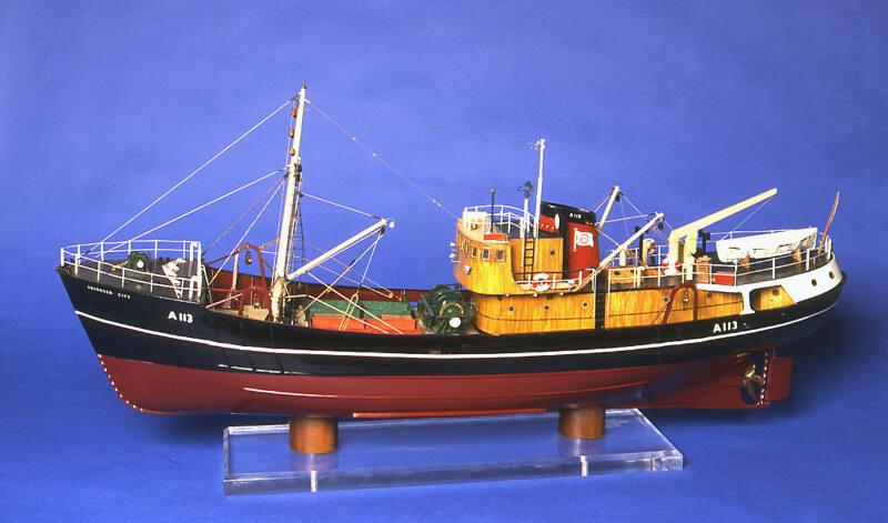 Aberdeen City-Motor Trawler Built By A Hall, 1957